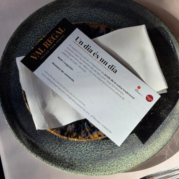 Menú un día es un día