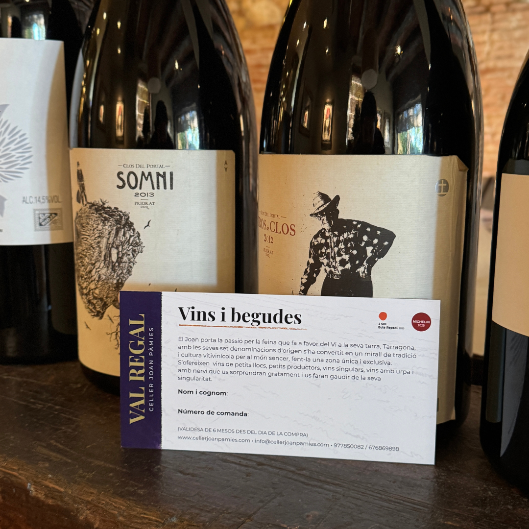 Menú Vins i Begudes